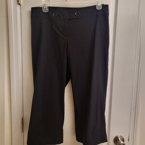 Lane‎ Bryant Black Capris